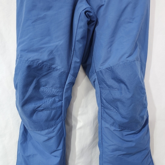 Lands' End Youth Snow Pant Size 12 Blue Insulated Winter Warm Ski Slopes - Picture 3 of 8